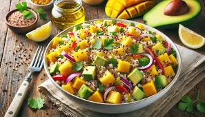 Ensalada de Quinoa con Mango y Aguacate